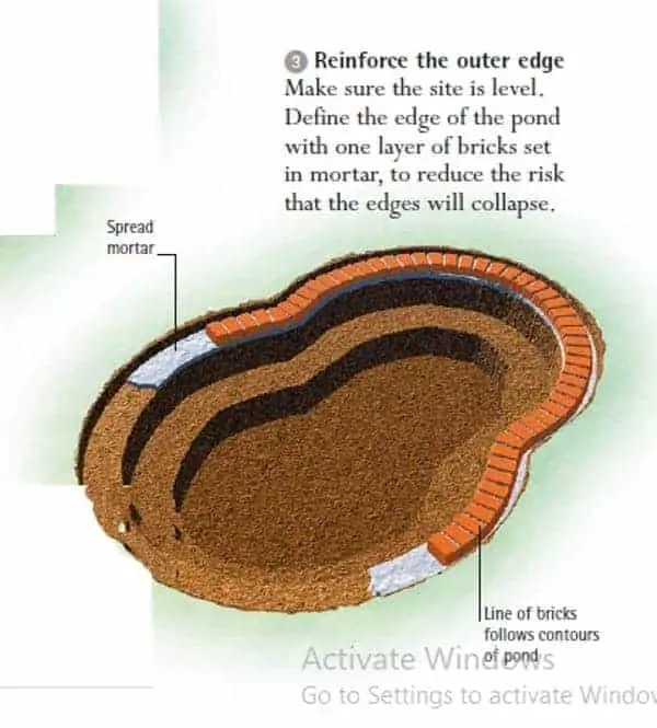 koi pond construction guide installing pond liner