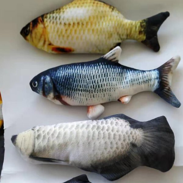 Limited Stock! Electric Jumping Fish Toy – Engaging Playtime for Your Cat (No Catnip Version) - Image 8