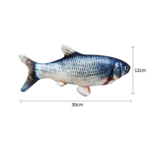 Limited Stock! Electric Jumping Fish Toy – Engaging Playtime for Your Cat (No Catnip Version) - Image 3