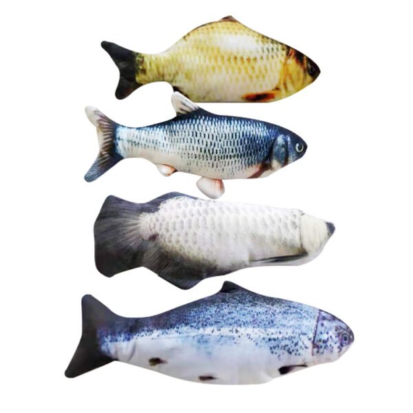 Limited Stock! Electric Jumping Fish Toy – Engaging Playtime for Your Cat (No Catnip Version) - Image 9
