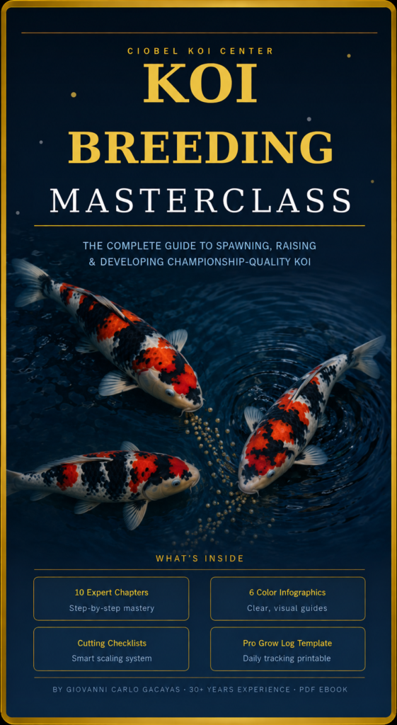 The Fascinating Yin Yang Koi Fish Shirt 5 koi breeding masterclass e-book
