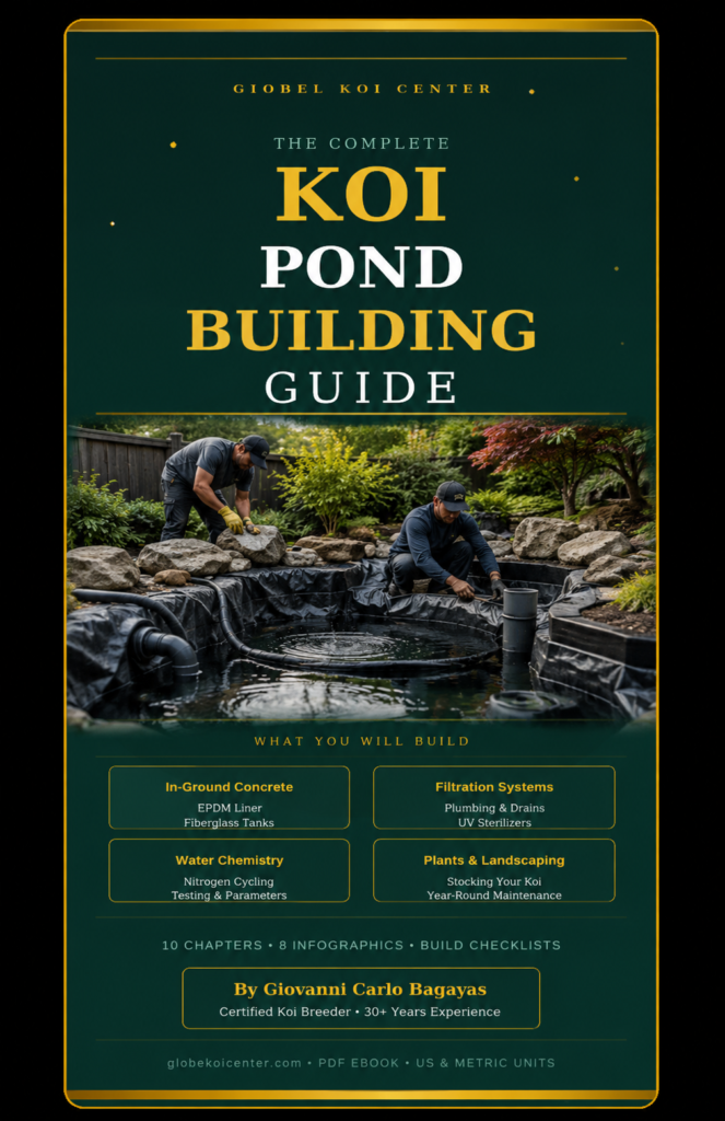 The Fascinating Yin Yang Koi Fish Shirt 4 The Complete Koi Pond Building Guide: Design, Build, Filter & Maintain a Beautiful Koi Pond from Scratch – By Giovanni Carlo Bagayas