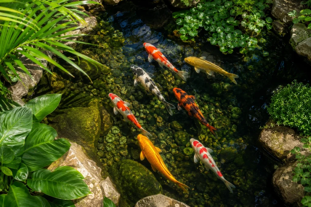koi fish care guide tropical garden pond Philippines