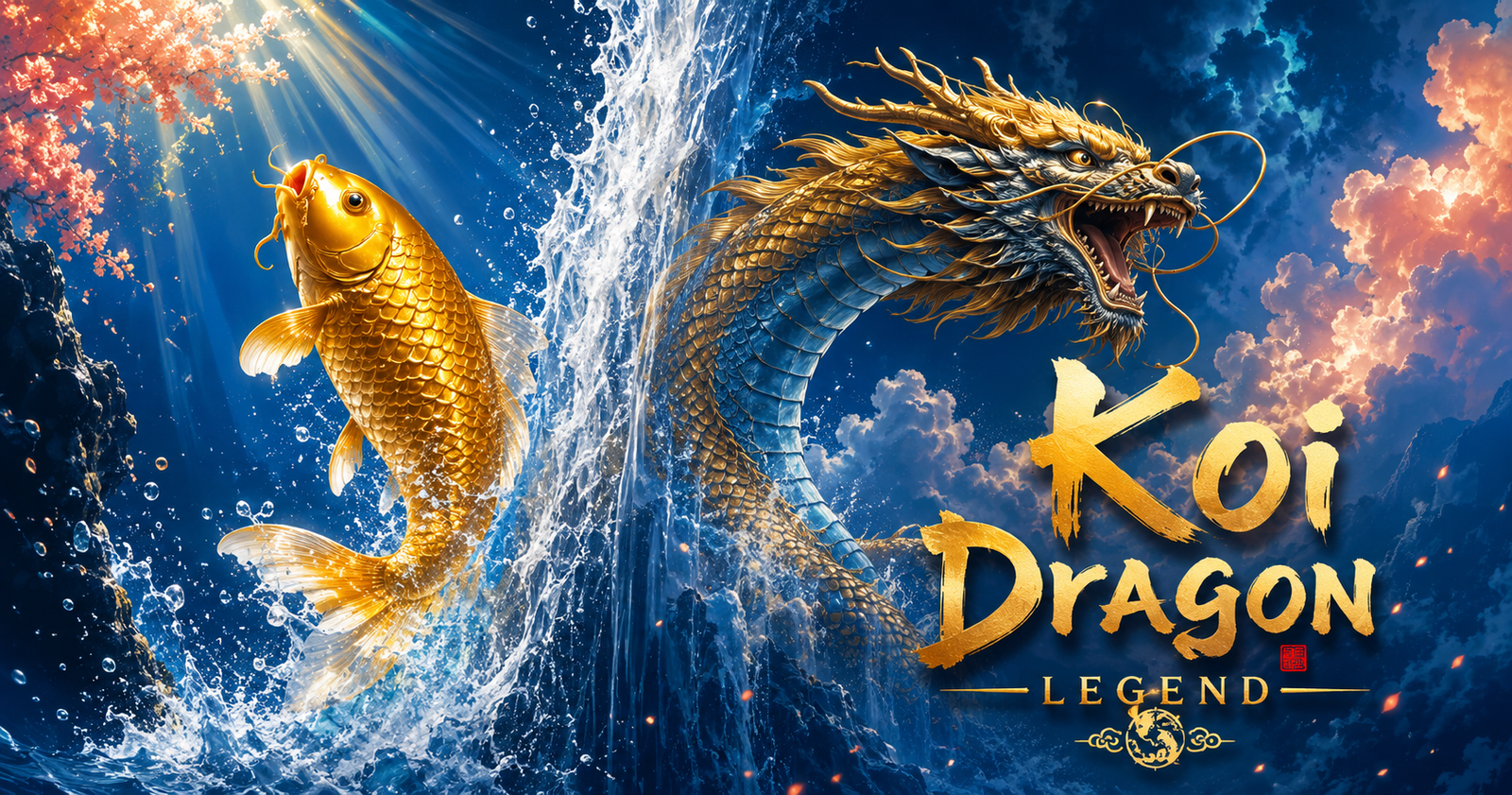 Home 12 koi dragon legend full story koi fish that became a dragon