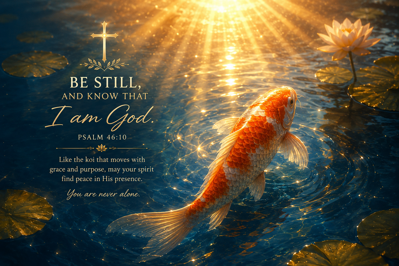 koi fish dream meaning biblical spiritual fish symbolism divine abundance faith