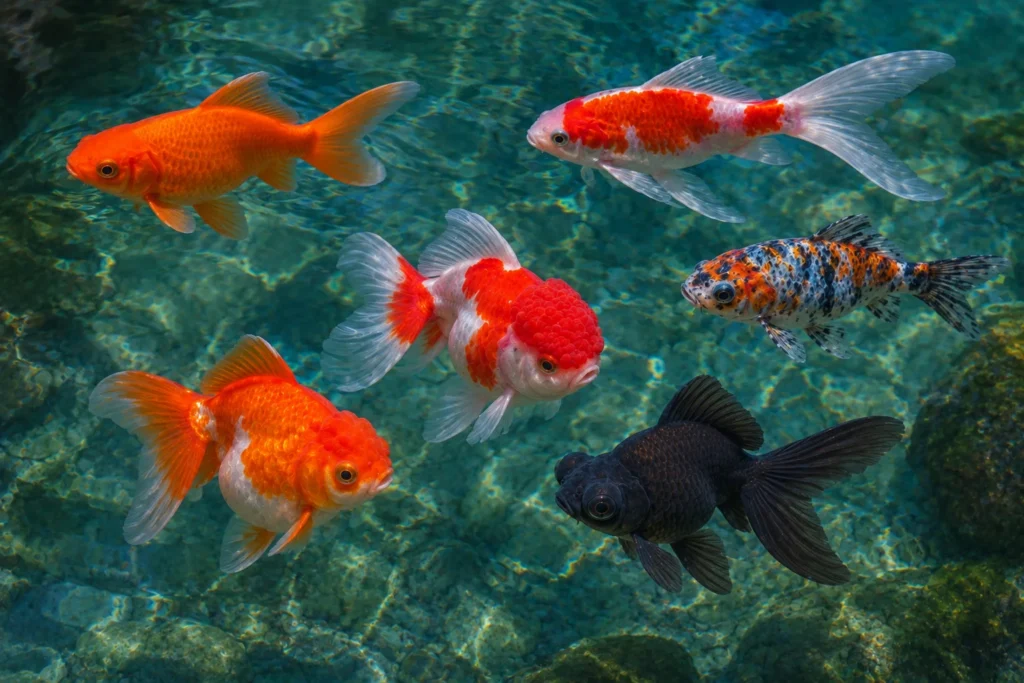 types of goldfish complete guide