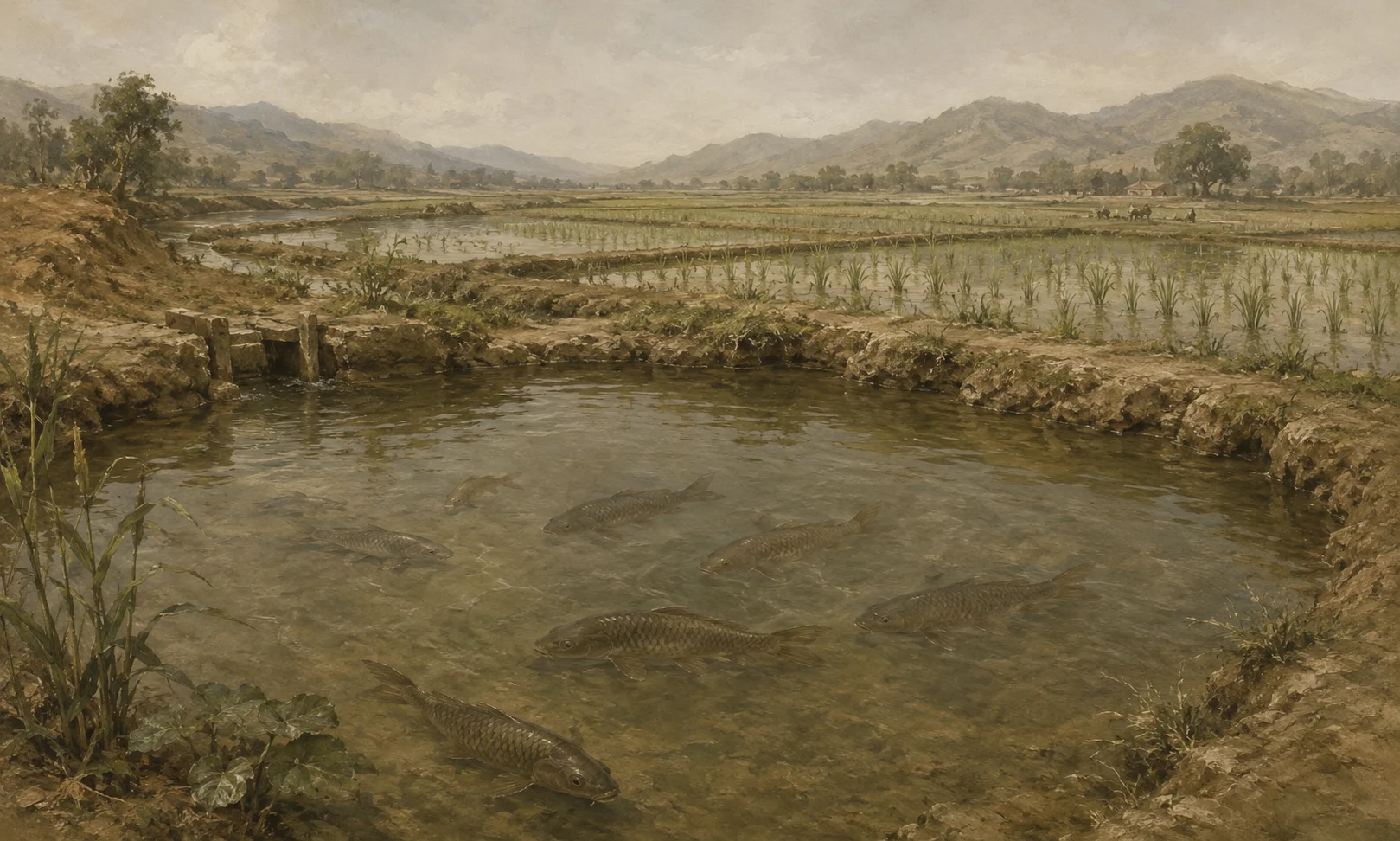 ancient Chinese carp domestication history
