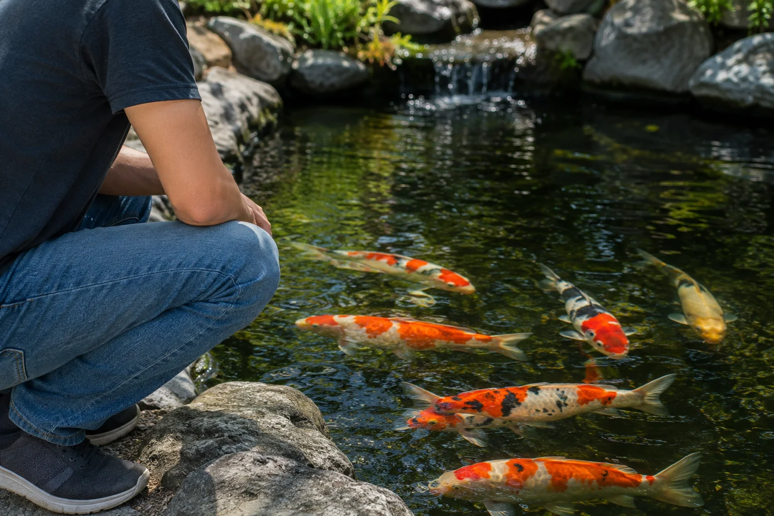 Comparing koi fish for competition quality and pattern selection